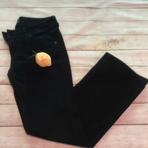 Hudson Black Mid-Rise Bootcut Jeans Size 30